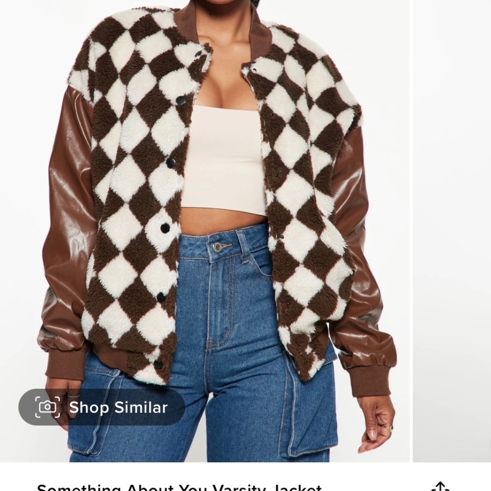 Brand new varsity jacket